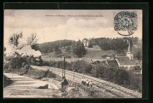 AK Saint-Quentin-les-Iles, Panorama