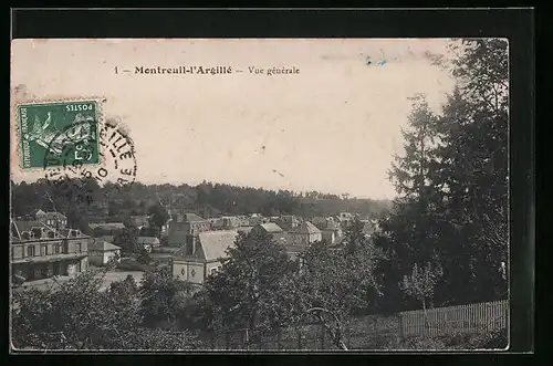 AK Montreuil-l'Argille, Vue générale
