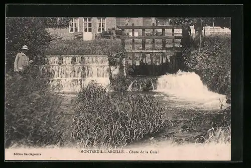 AK Montreuil-l'Argillé, Chute de la Guiel