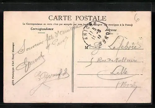 AK Aniche, Ortsansichten in Buchstaben