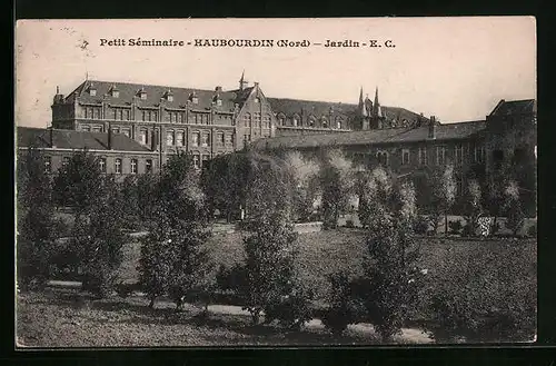 AK Haubourdin, Petit Séminaire, Jardin