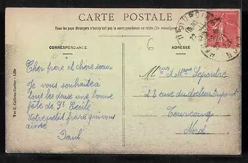 AK Haubourdin, Petit Séminaire, Jardin