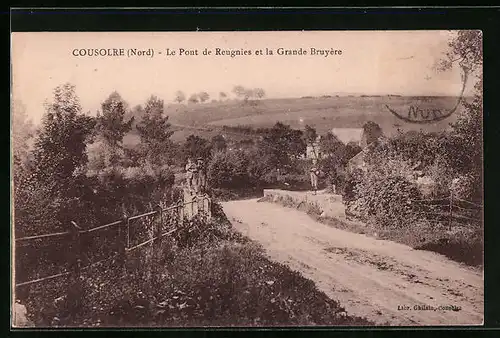 AK Cousolre, le Pont de Reugnies et la Grande Bruyère