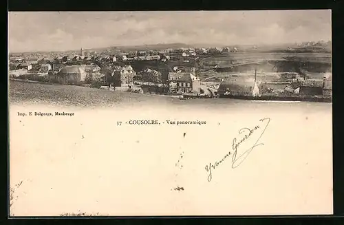 AK Cousolre, Vue panoramique