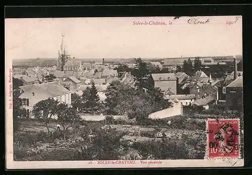 AK Solre-le-Chateau, Vue générale