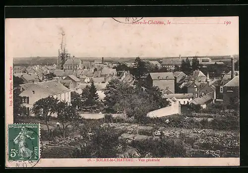 AK Solre-le-Chateau, Vue générale