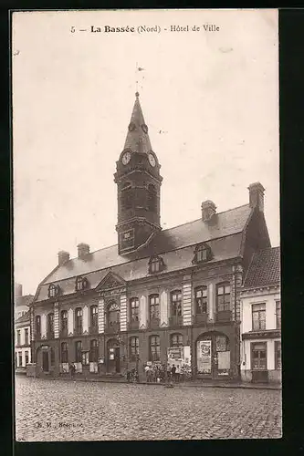 AK La Bassée, Hotel de Ville