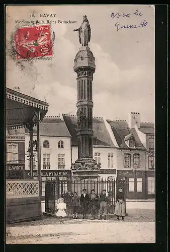 AK Bavay, Monument de la Reine Brunehaut