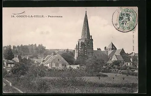 AK Coucy-la-Ville, Panorama