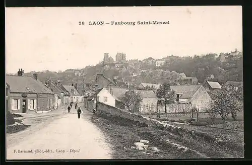 AK Laon, Faubourg Saint-Marcel