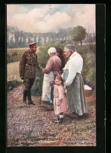 AK The King at the Front, al talk to Peasants