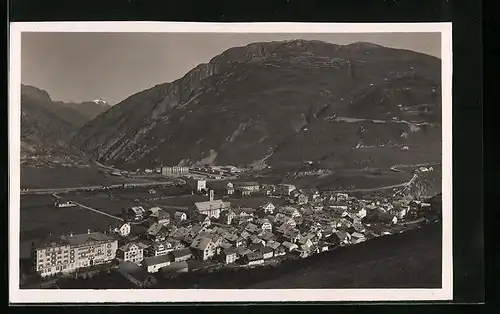 AK Andermatt, Panorama mit Stöckli