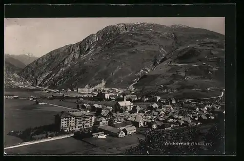 AK Andermatt, Totalansicht