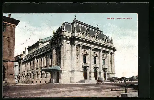 AK Bern, am Stadttheater