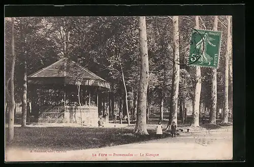 AK La Fère, Promenades, le Kiosque