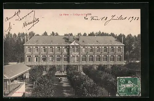 AK La Fère, Collège de Garcons