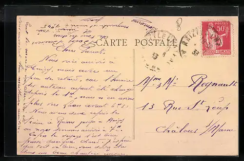 AK Anizy-le-Chateau, Hotel de Ville