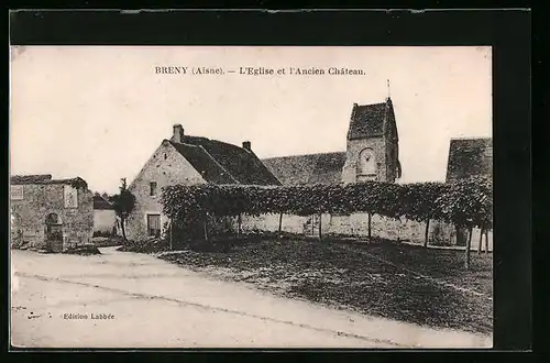 AK Breny, l'Eglise et l'Ancien Chateau