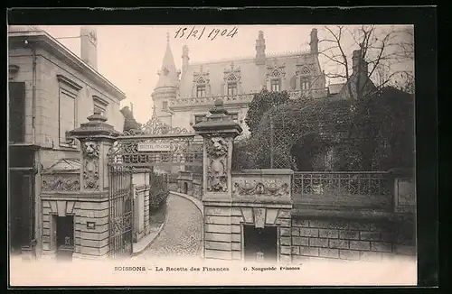 AK Soissons, la Recette des Finances