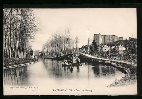 AK La Ferté-Milon, Canal de l'Ourcq