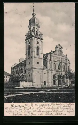 AK München, St. Josephskirche