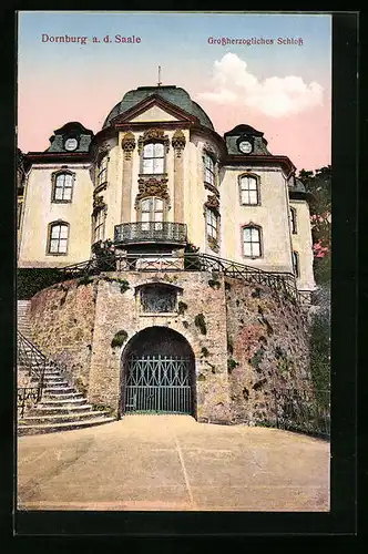 AK Dornburg a. d. Saale, Grossherzogliches Schloss