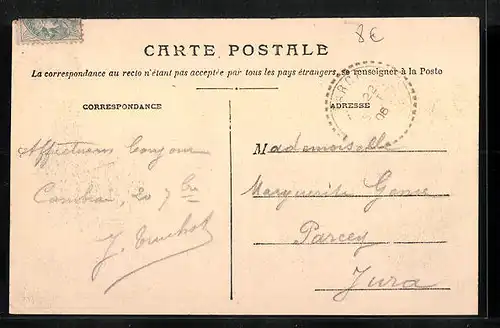 Künstler-AK Cambrai, Hôtel Fénelon