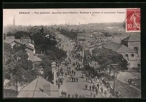 AK Denain, Vue generale, Quartier Saint-Martin