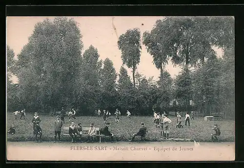 AK Flers-le-Sart, Maison Charvet, Equipes de Jeunes