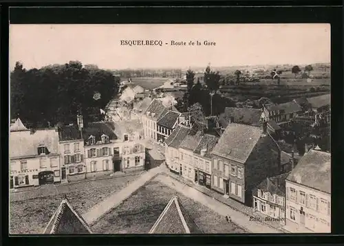AK Esquelbecq, Route de la Gare