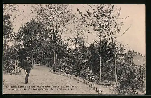 AK Fournès, École Supérieure Professionelle de Fournès, Jardin-Promenade des Elèves