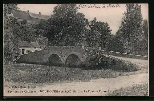 AK Bousignies-sur-Roc, Le Pont de Rousèche