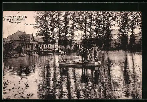 AK Eppe-Sauvage, Etang du Moulin, Canotage