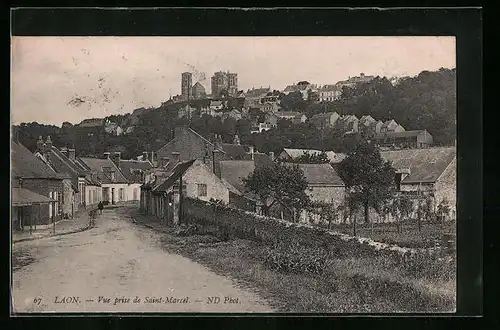 AK Laon, Vue prise de Saint-Marcel