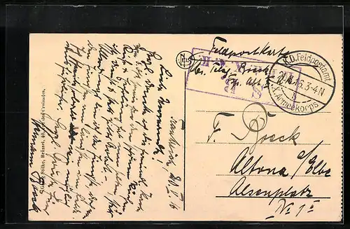 AK Laon, Garnison Lazarett