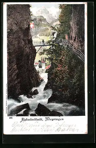 AK Meyringen, Alpbachschlucht