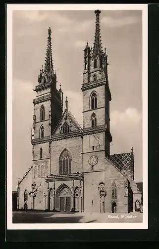 AK Basel, Blick zum Münster
