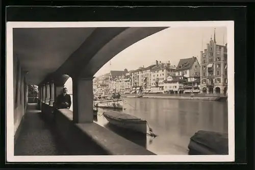 AK Zürich, Partie an der Schipfe