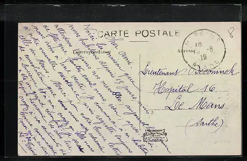 AK Vervins, Place du Palais de Justice