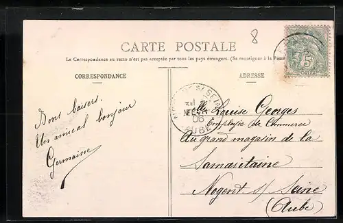 AK Vervins, l'Église, le Marché