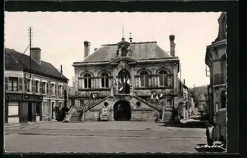 AK Bruyeres-en-Montberault, la Mairie