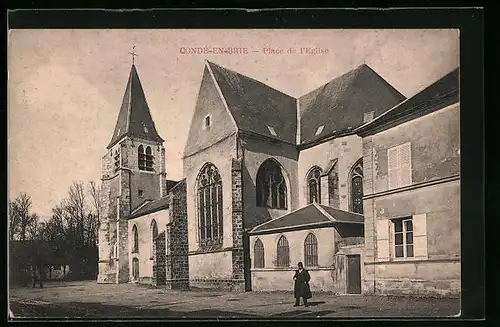 AK Condé-en-Brie, Place de l'Eglise
