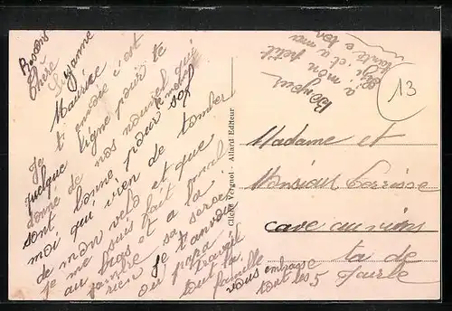 AK Bressons-le-Long, Ferme de la Montagne