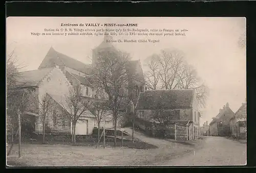 AK Missy-sur-Aisne, L`Église