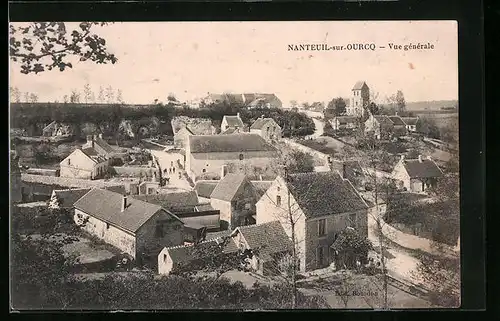 AK Nanteuil-sur-Ourcq, Vue générale