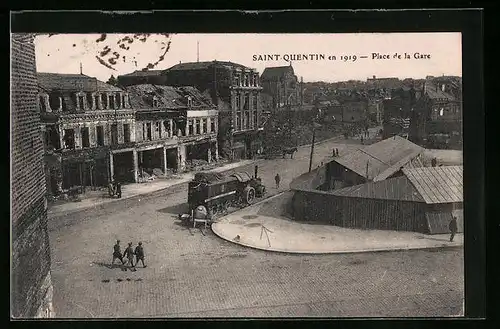 AK Saint-Quentin, Place de la Gare