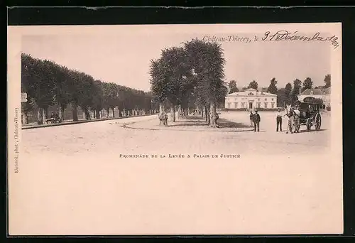 AK Chateau-Thierry, Promenade de la Vevée & Palais de Justice