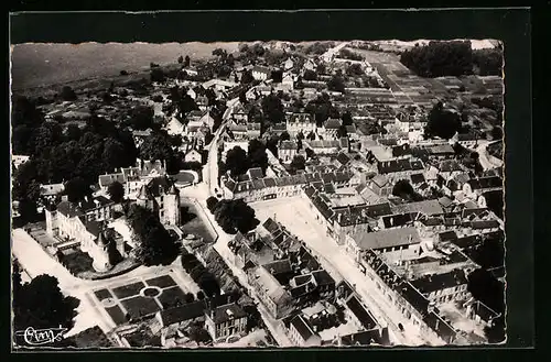 AK Vic-sur-Aisne, Vue aérienne