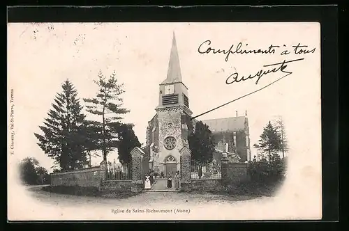 AK Sains-Richaumont, l'Église