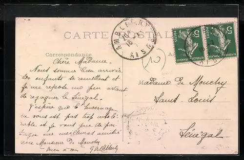 AK Ambleny, La Tour de l`ancien Château féodal